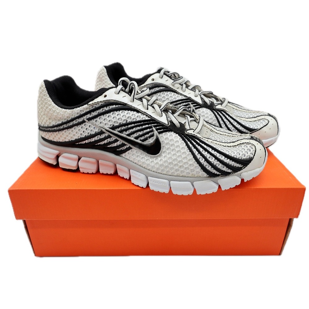 Nike Zoom Skylon+ 11 Mens 9.5 Vintage 2008 White Black Running Shoes 324501-101